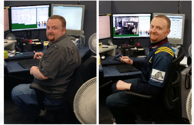 Brendan Reid, before and after his low-carb journey